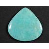 35X34MM Natural Amazonite Heart Crytsal Cabochon Loose Gemstone Reiki 34Cts. SK-2891