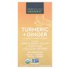 Organic Turmeric + Ginger, 90 Tablets