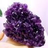 Аметист Натуральный Тщательно Высокий Примерно Идеально для Декоративной Силы Фэн-шуй и Внутреннего Декора Друза, Камень, Отобранный, Качество, 600-800г,