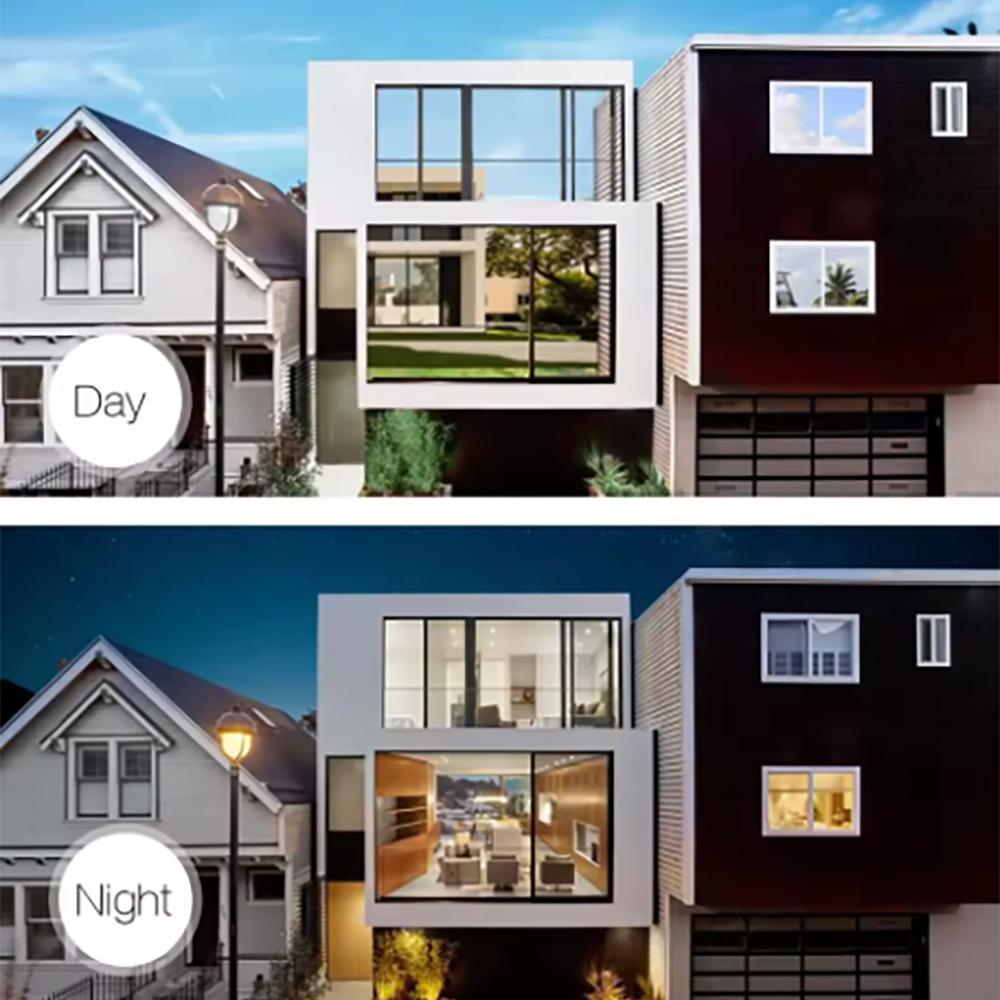 Окна балконы бытовая изоляция стеклянная пленка защита конфиденциальности защита от солнца одностороннее зеркало оконная пленка наклейки