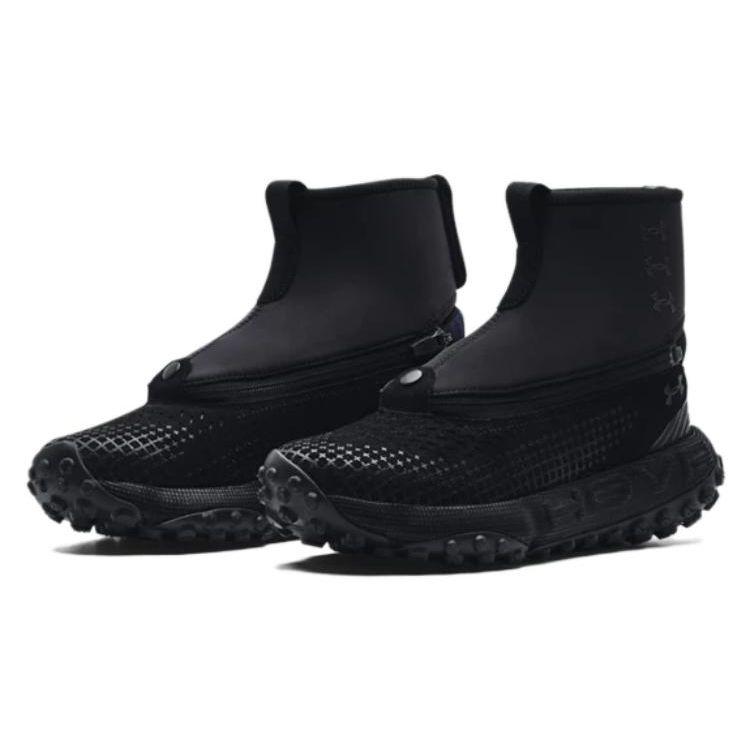 Under Armour HOVR Summit Fat Tire Delta Triple Black Unisex Sneakers 3024921-001