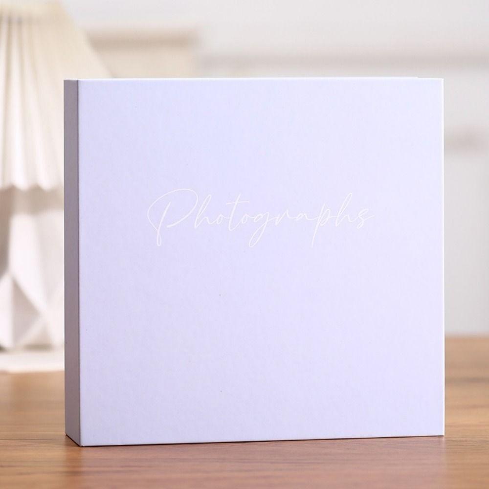 Interleaf Style 6-inch Photo Album Writable Vintage Photo Album  Creative Storage