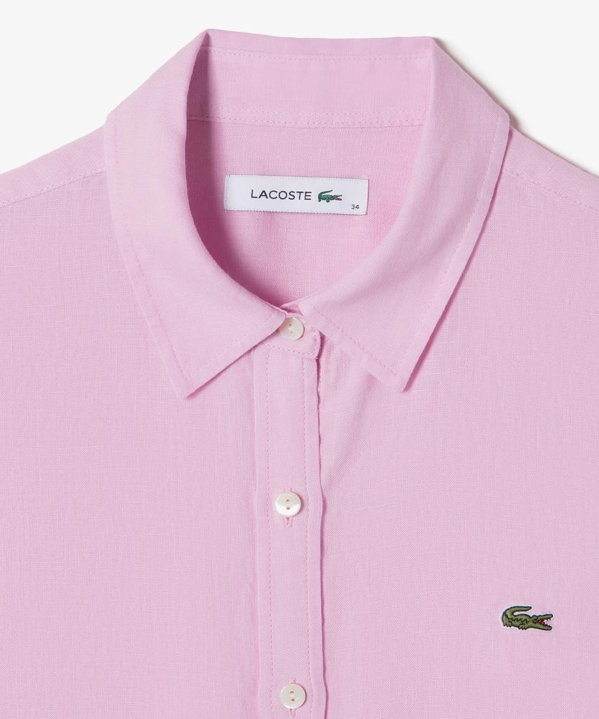 LACOSTE Женская новая классическая рубашка с коротким рукавом Cf139E-56G Z4H