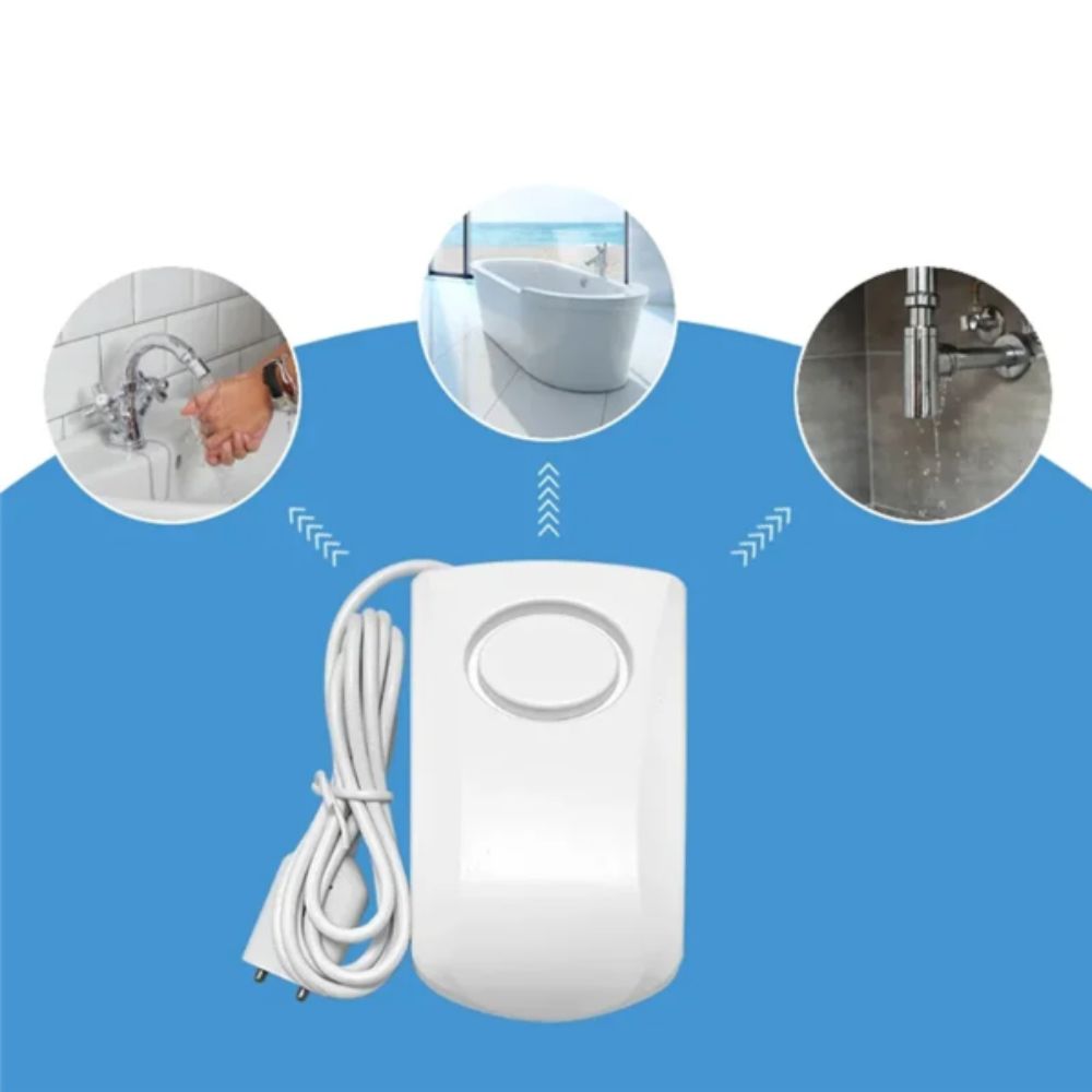 Sensitive Detection Flood Alarm Emergency Alert Overflow Alarm Water Level Alarm Bathroom