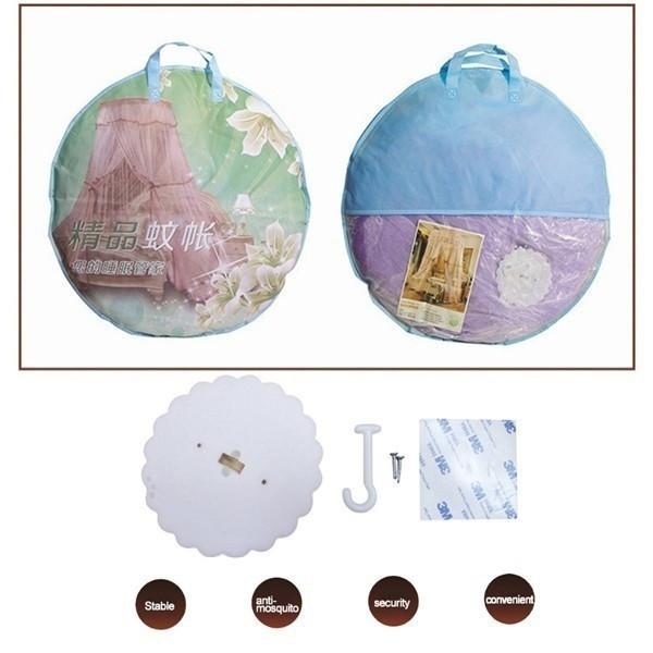 Романтическая купольная москитная сетка принцессы, градиентная двухцветная кружевная сетка для кровати, трехдверная подвесная сетка для кровати
