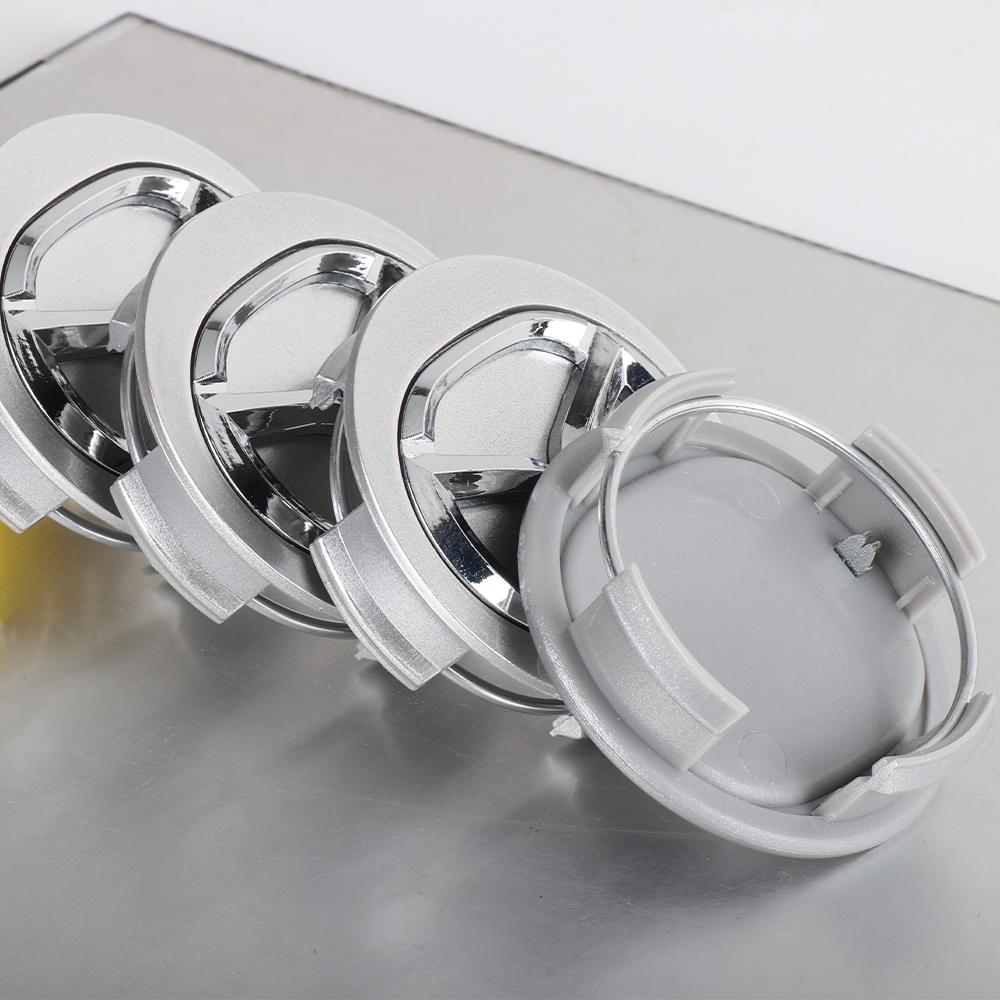 For Mazda 3 CX5 2 Demio CX8 CX4 RX8 RX7 MS Axela 6 GH Atenza 4pcs 56mm ABS Car Wheel Center Hub Center Cap Car Wheel Cap Cover k2