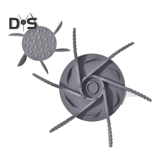 Вставка для мисок для собак с присосками, силиконовая головоломка с защитой от удушья, вставка для мисок для собак с медленной подачей, для обычных и высоких мисок для собак