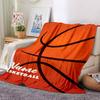 Custom Name basketball Theme Printed Blanket - Perfect for Couch, Bed, Travel & Outdoor Use | Machine Washable, Cozy & Durable.