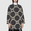 Gucci Женский вязаный кардиган бежевый с круглым вырезом умеренной плотности 678318-XKB5T-9192