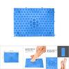 Colorful TPE Foot Massage Mat Blood Circulation Tension Release Pad for Home Party Game Blue