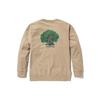 Timberland Back Tree Logo Print Loose Sweatshirt Unisex Sweatshirt Light-Earth A6BDT-269