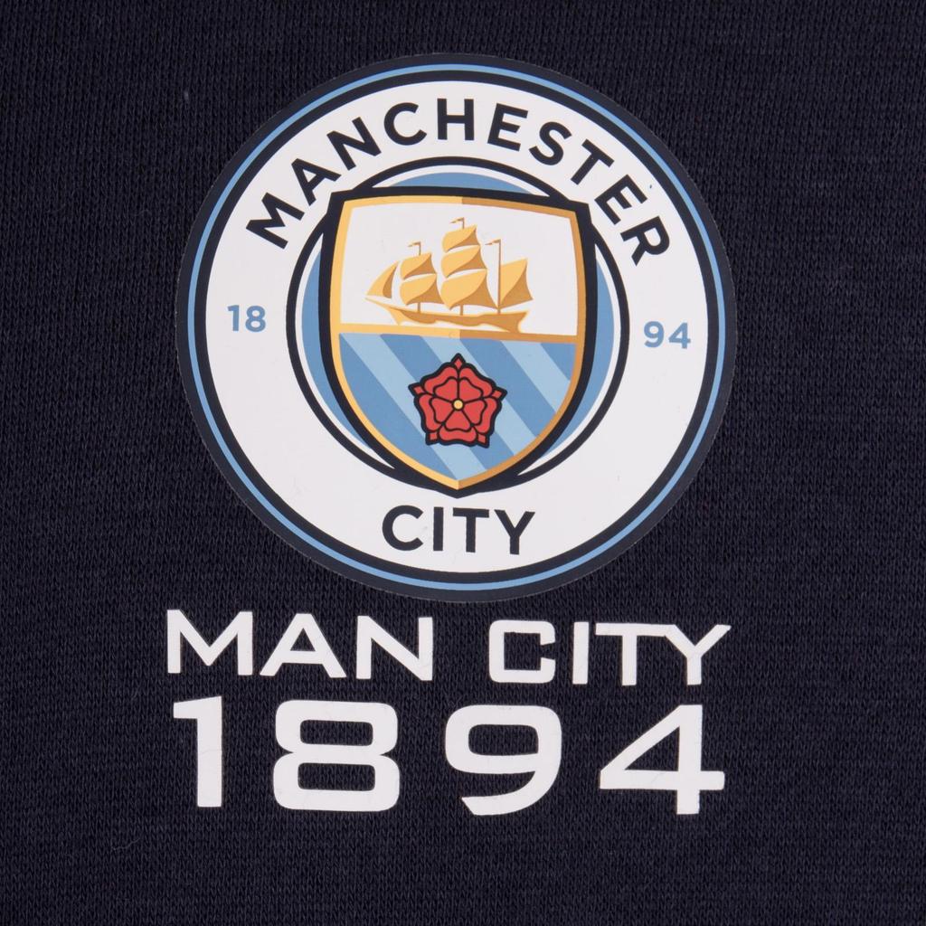 Manchester City FC Boys Fleece Full Zip Hoodie