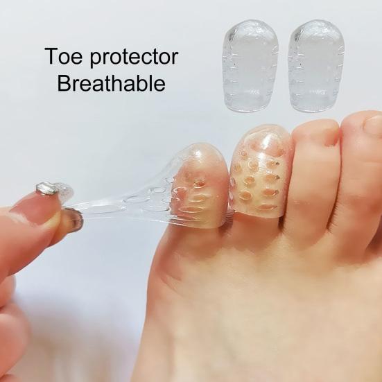 Toe Guard Practical Clear Flexible Toe Guard Foot Pain Relief Callus Little Toe Protector Cover Toe Cushion Men Women Use