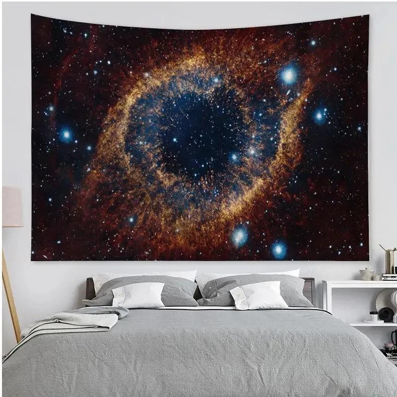 Спальня Гостиная Гобелен Вселенная Планета Красочный Гобелен Мода Домашнее Украшение