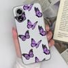 Чехол для OPPO Realme C53 Narzo N53 Reno10 A38 A79 A98, модный противоударный чехол с цветком и бабочкой, матовый прозрачный мягкий силиконовый чехол для OPPO Shell