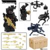 Совместимая LEGO Дельта Экшн Эрозия Золотой Розовый Велоцираптор Модель Минифигурка Игрушка