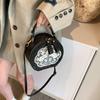 Сегодняшняя популярная маленькая сумка женская новая универсальная сумка через плечо лето изысканная портативная маленькая круглая сумка
