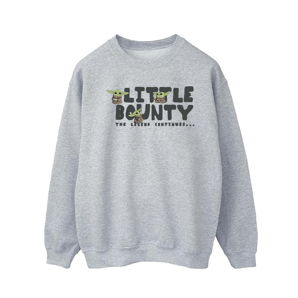 Star Wars The Mandalorian Mens Little Bounty Hunter Sweatshirt