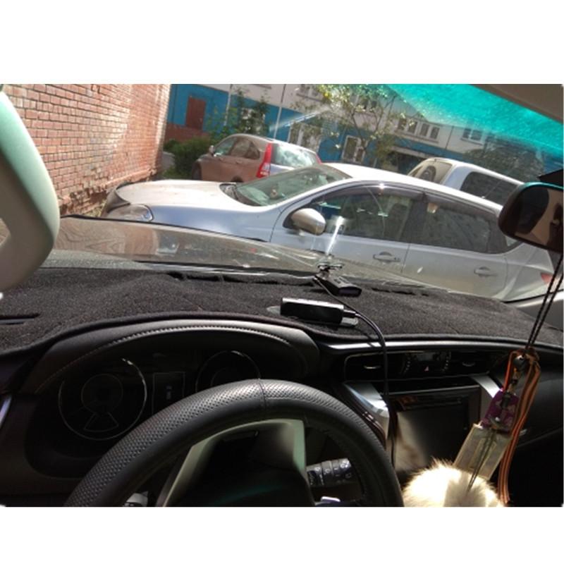 Для Toyota Fortuner SW4 2016 2017 2018 Накладка на приборную панель автомобиля Коврик Накладка Торпедо Солнцезащитный коврик Ковер Аксессуары