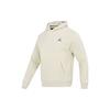 Solid Color Logo Print Hoodie Men Tops Apricot DQ7467-206