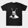 Мужская черная футболка с принтом 'Imaginary Inkblod - Donnie Darko', печать на трансферной бумаге без вырезания, хлопковая футболка