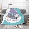 Fake It Till You Make It Latest Super Soft Warm Light Thin Blanket Opossum Death Funny Morbid Dark Comedy