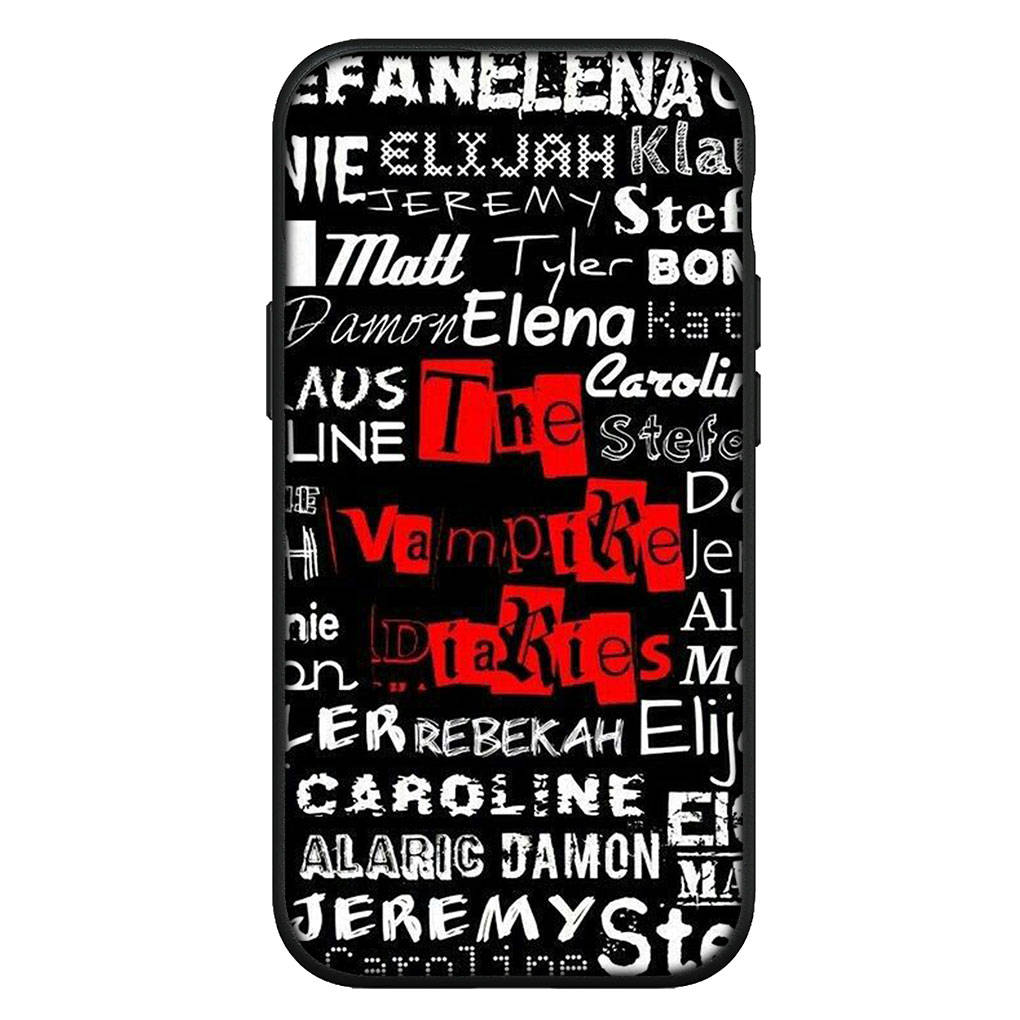 Чехол для iPhone 15 14 Xiaomi Redmi Note 13 12 11 Pro Max X 8 7 9 XR Samsung Galaxy S24 S23 A05 OPPO A15 Huawei Дневники вампира телефон чехол