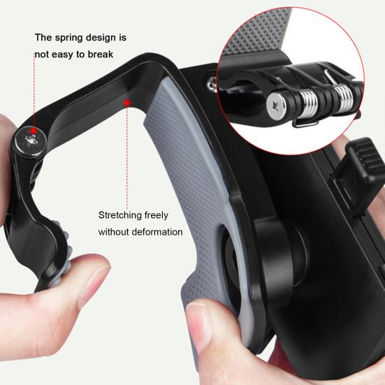 Car Phone Holder 360 Degree Rotation Foldable Dashboard Phone Mount Adjustable Multi-purpose Phone Stand for Sun