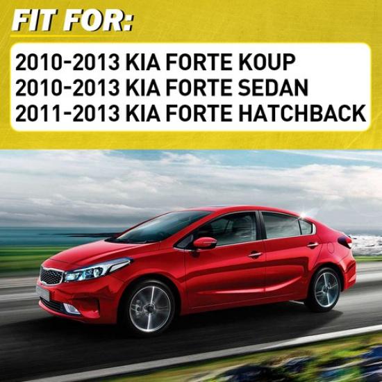 Interior Door Handle For 2010-13 Kia Forte Forte Koup Front or Rear LH Plastic