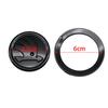 NADH5 Car Steering Wheel Badge Emblem Sticker Auto Interior Accessories For Skoda Yeti Kodiaq Octavia Karoq Kamiq Fabia Rapid Superb