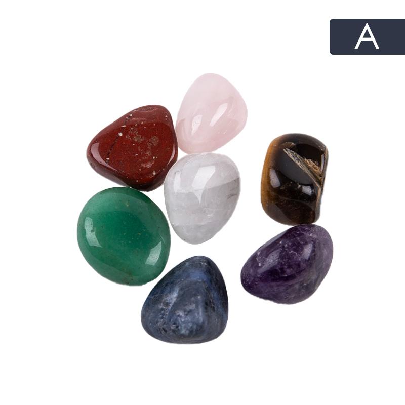 Seven Chakra Energy Healing Stone Natural Crystal Gemstone Ornaments Gifts