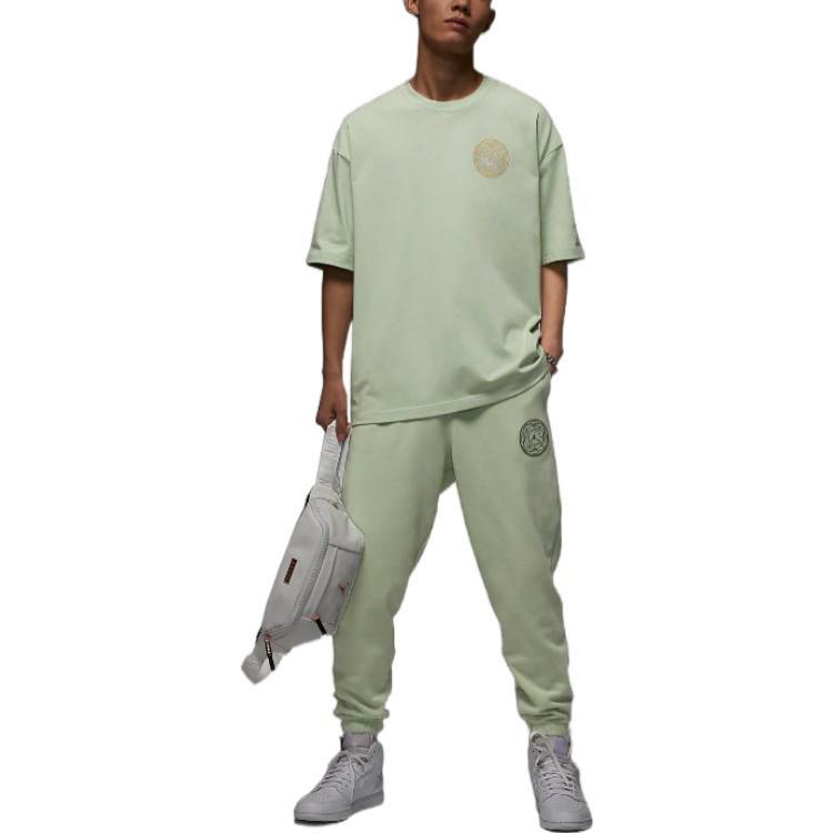 Jordan CNY Series Oversized Crew Neck Short Sleeve T-Shirt Men Tops Green FB1457-343