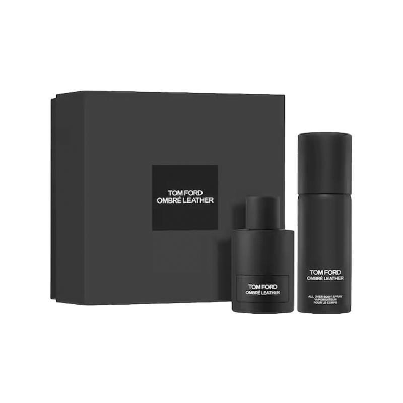 Tom Ford Набор парфюмированной воды Ombré Leather с спреем для всего тела