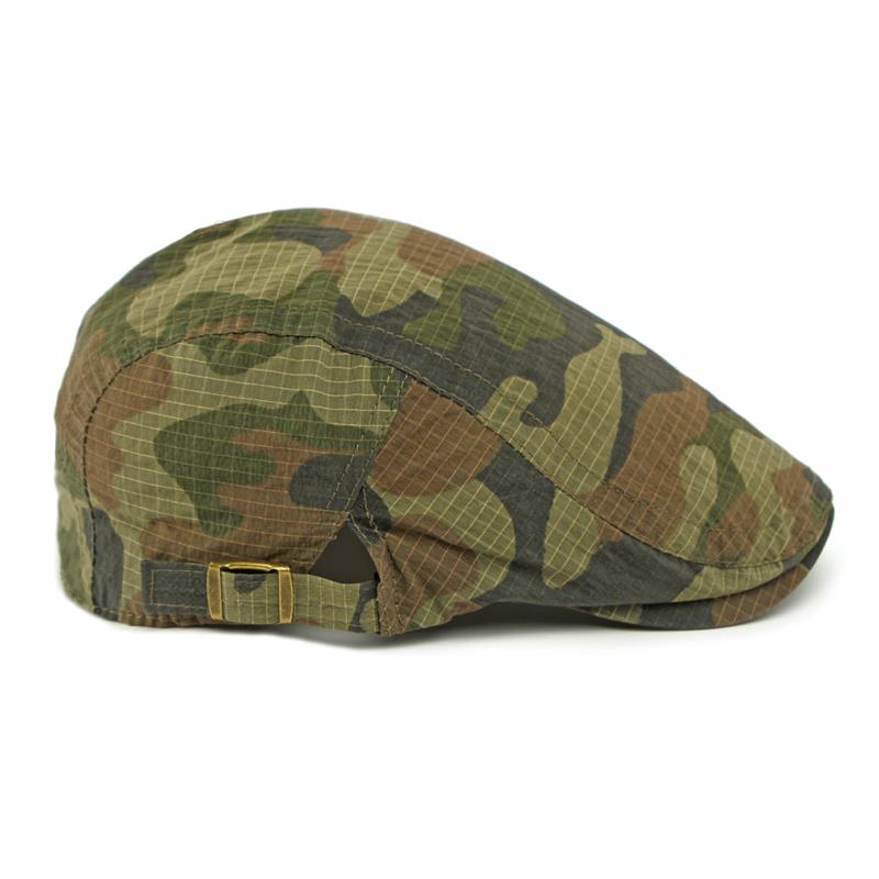 Камуфляжная кепка Мужской летний берет Британский винтажный Солнцезащитная быстросохнущая кепка Женская кепка с козырьком