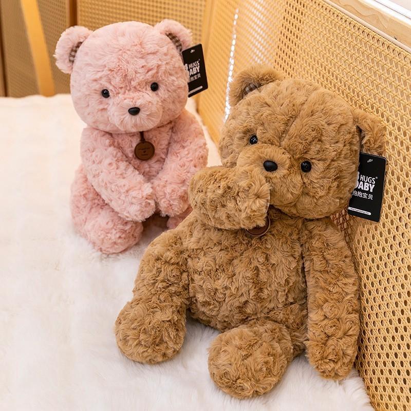 Teddy Baby Hug Pink Bear Plush Toy Cartoon Children Sleep With Comfort Gift Doll