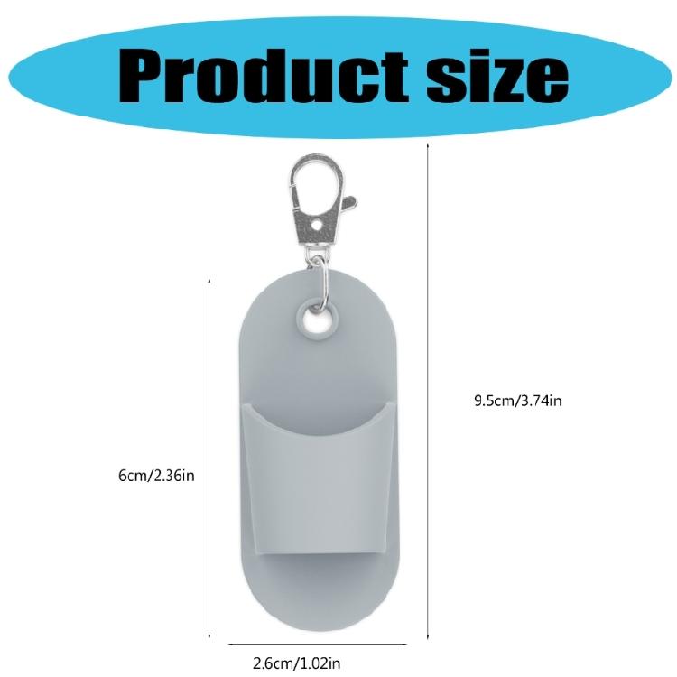 Разноцветные клипсы для ручек, Силиконовые клипсы-держатели для ручек для бейджа, Клипсы для карандашей с карабином-лобстером, Аксессуары для бейджа