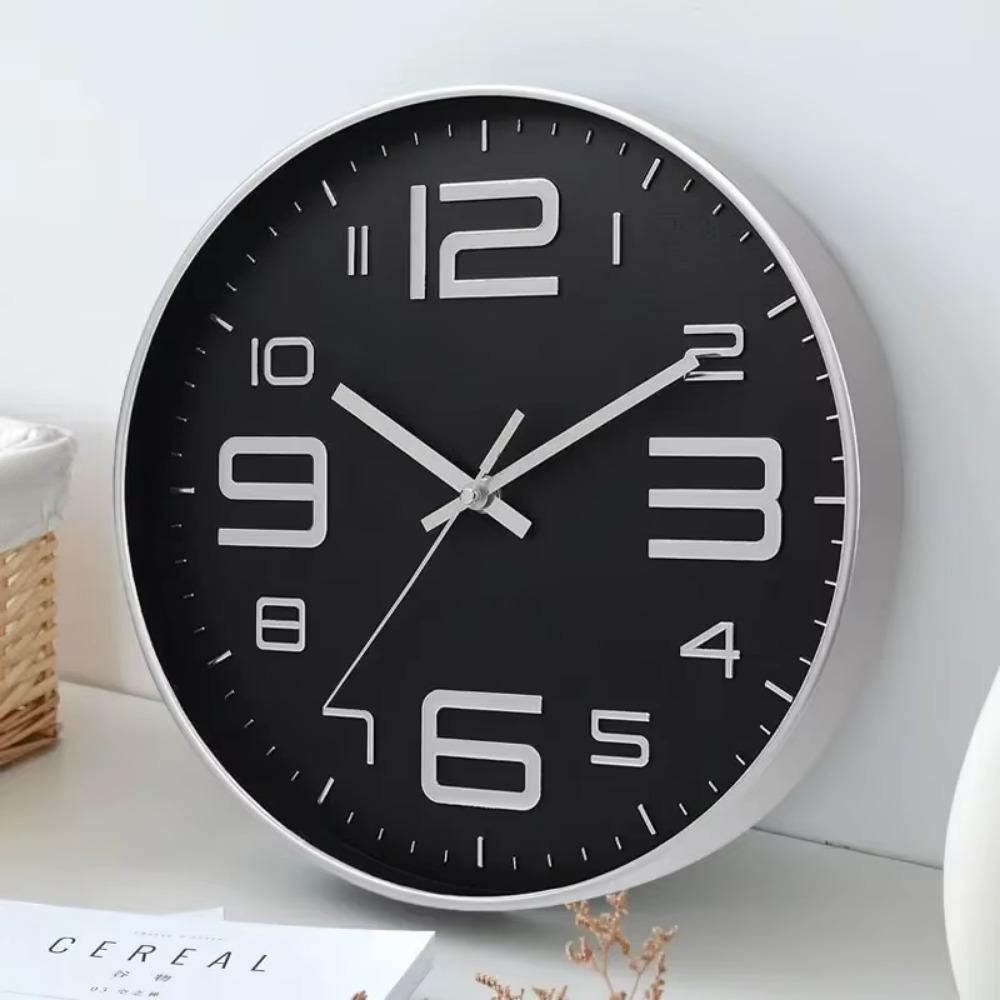 Unique Digital Clock Mute Wall Hanging Clock Minimalist Nordic Wall Clock Home