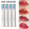 HER ORANGE ~ Shimmering Mirror Water Lip Glaze Wave Light Clear Lipstick Into Film Lip Color