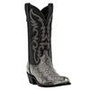 2025 Autumn Winter Newest Men Boots High Heel Iron Head Embroidered Serpentine Western Cowboy Boots Men Pointed Toe Slip-On Boots