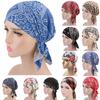 New High Quality Muslim Bamboo Pre-Tied Scarf  Women Softethnic Style  Fashion Headscarf Wrap Hair Accessories