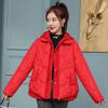 Европейская и корейская женская короткая зимняя куртка с капюшоном, стеганая хлопком, модная новинка, свободная, теплая, большого размера