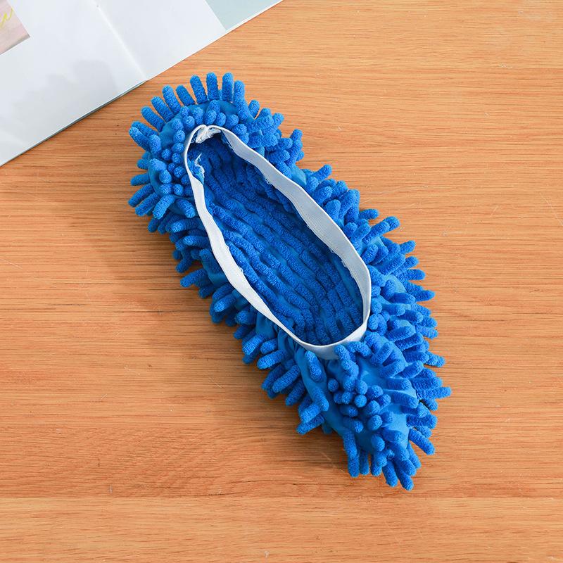 Моющиеся тапочки из синели для уборки пола со съемной подошвой, нескользящие тапочки для уборки дома для мужчин и женщин