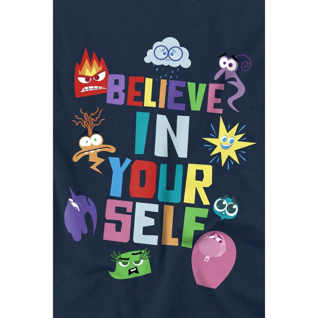 Inside Out 2 Childrens/Kids Believe In Yourself T-Shirt