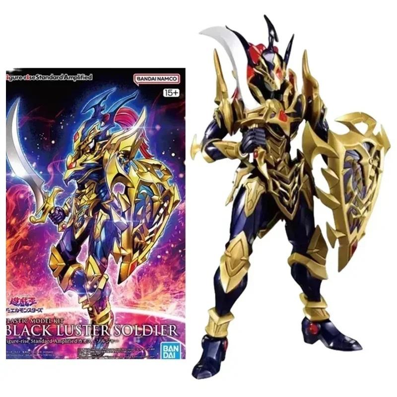 Оригинал Bandai Аниме Yu-Gi-Oh! Фигурка-модель для сборки Yu-Gi-Oh! ЧЕРНЫЙ МЕЧНИК-РАЗРУШИТЕЛЬ Фигурка Действия Модели Сборные Игрушки Украшения Подарки