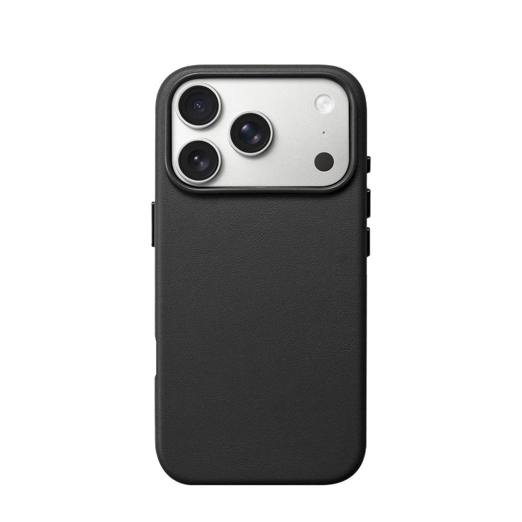 Совместим с iPhone 17 Pro Max: Официальный кожаный магнитный бизнес-кейс Apple
