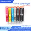 PGI-650 CLI651 Universal Fill Ink Cartridges For Canon MG5400 6460 7160 7560 5460 5560 6360 6660 MX726 926 IX7260 IP8760 Printer