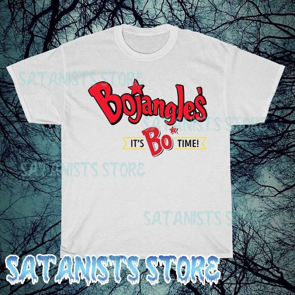 Новая футболка с логотипом ресторана быстрого питания Bojangles для мужчин, смешные размеры от S до 5XL