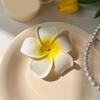 1PC/2PCS/3PCS Hawaiian Plumeria Flower Hair Clips Women Artificial Hairpins Wedding Boho Beach Hair Accessories Gift