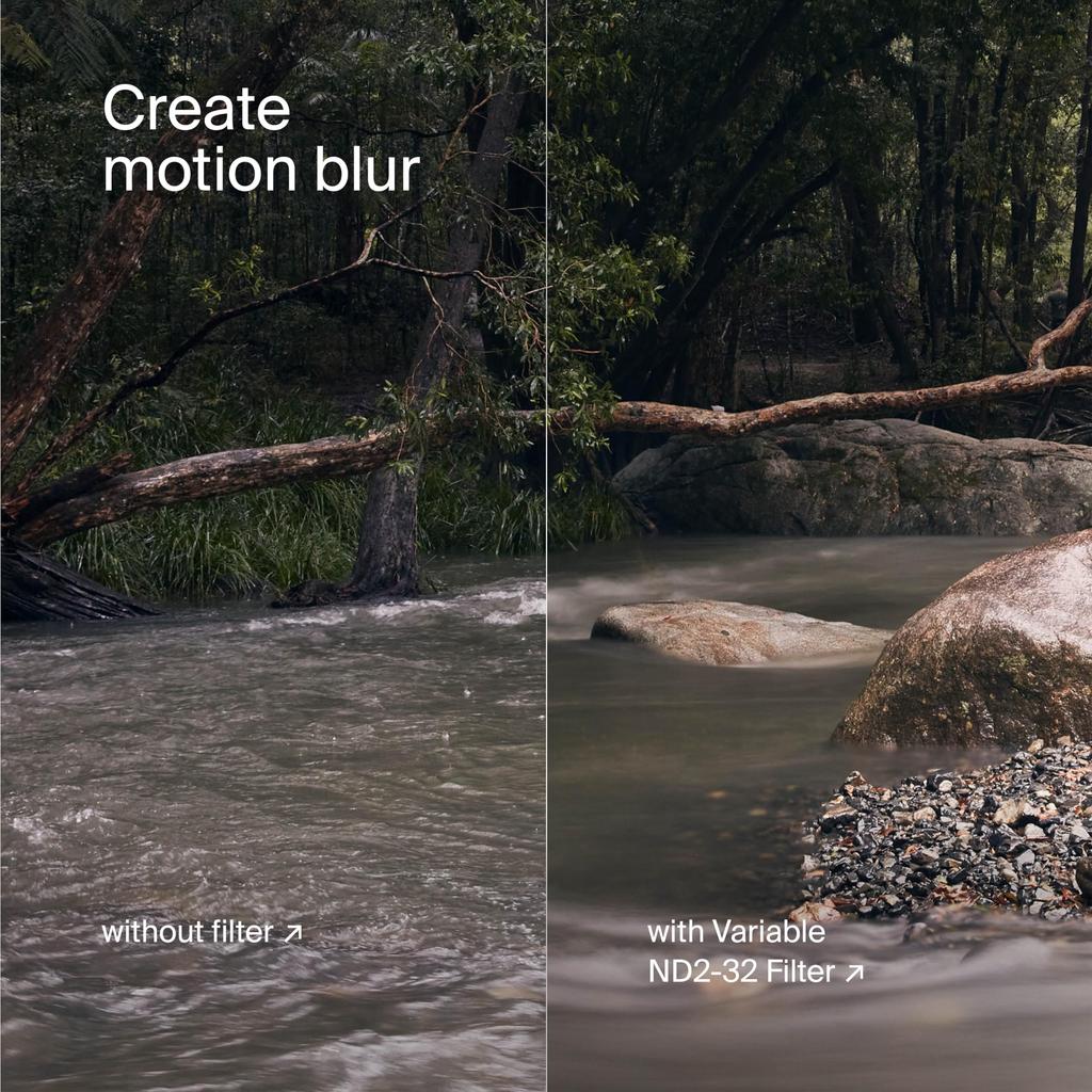 Urth 67mm Variable Adjustable ND Lens Filter ND2-32 (1-5 Stop) (Plus+)