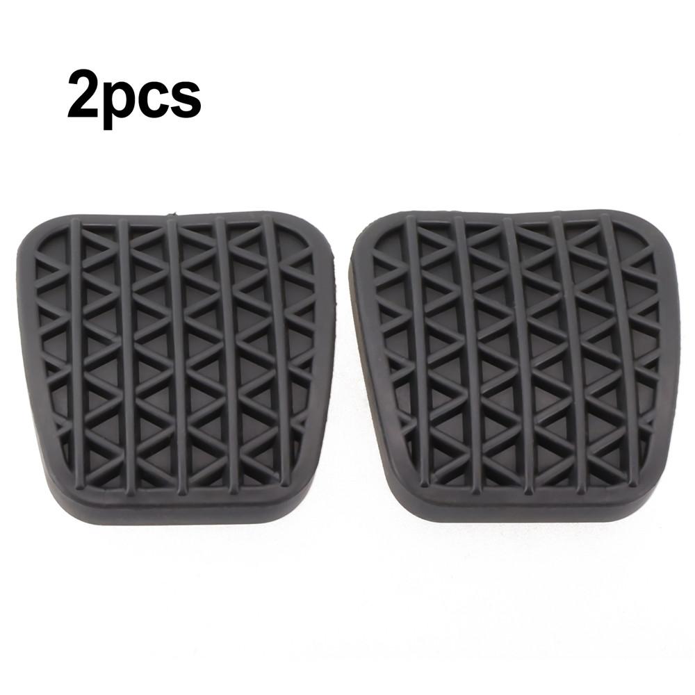 2x Rubber Clutch Brake Pedal Pad Cover For Vauxhall Astra G H Zafira A B 560136